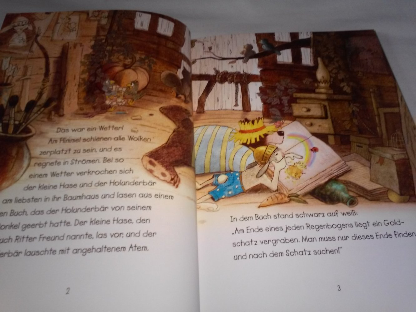 Walko: Hase und Holunderbär - Der Schatz auf der Holunderinsel 1.Alg.