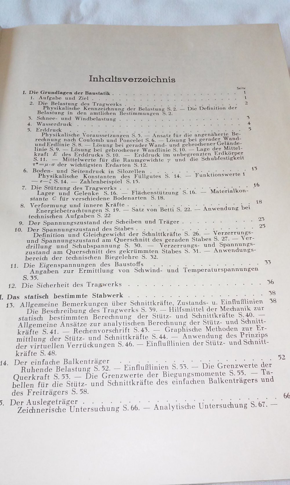Die Statik im Stahlbetonbau. Ein Lehr- und Handbuch der BaustatikTabellen/Rechenvorschriften