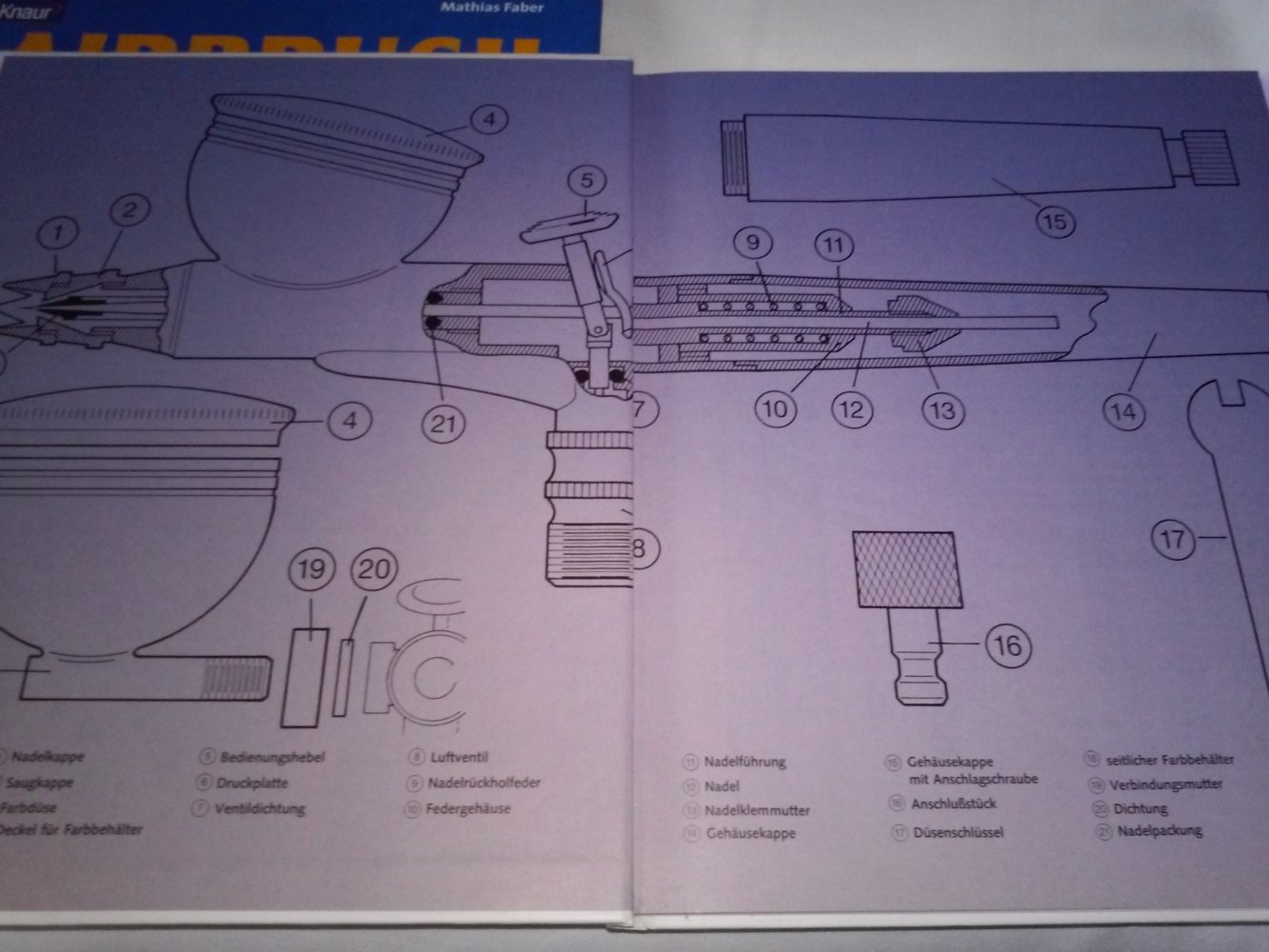  Mathias Faber: Airbrush für - Modellbau - Einnsteiger