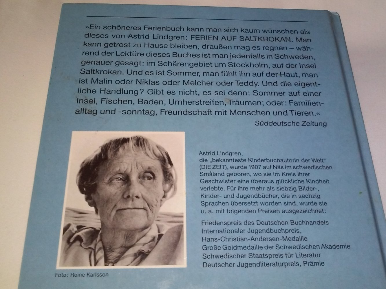 Astrid Lindgren: Ferien auf Saltkrokan -Kinderbuch alt