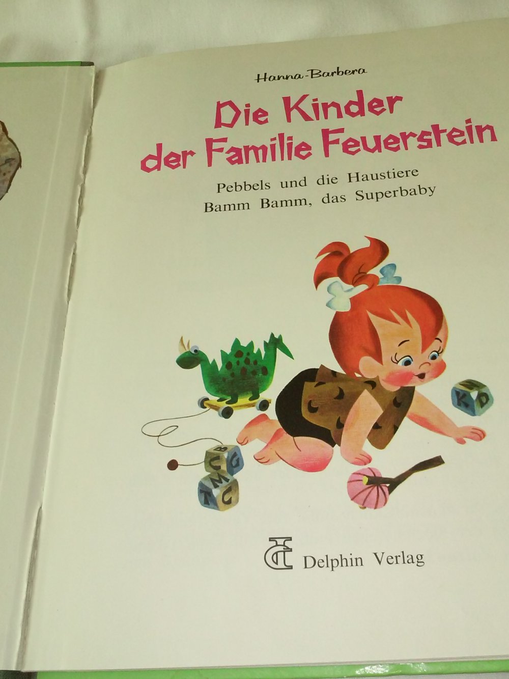 Die Kinder der Familie Feuerstein.
