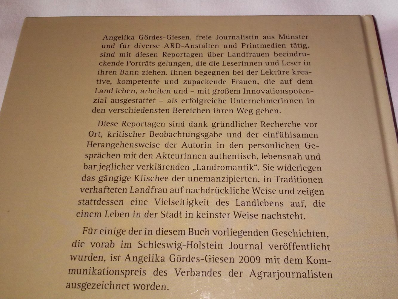 Frauen auf dem Land: 26 Reportagen von starken Frauen