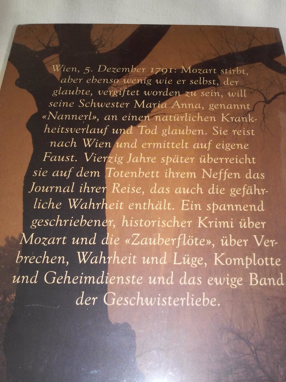 Neu! OVP! Matt Beynon Rees: Mozarts letzte Arie (hist.Krimi)