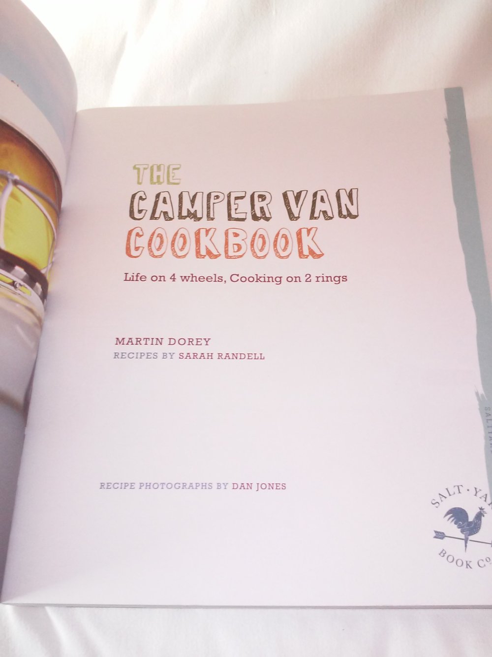 Martin Dorrey:  The Camper Van Cook Book - Taschenbuch Englisch Ausgabe