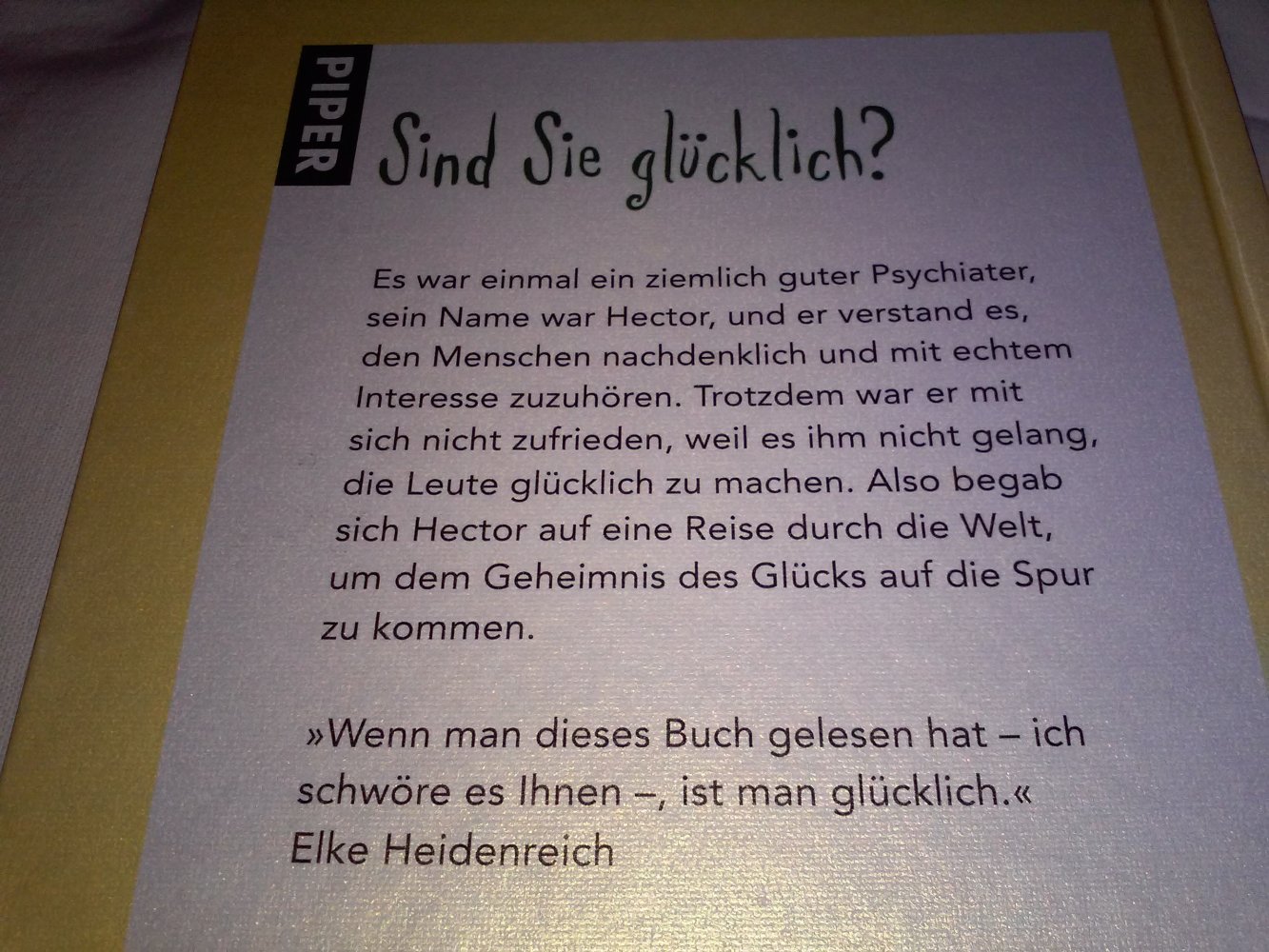 François Lelord: Hectors Reise:Suche Glück Wunder Freundschaft 