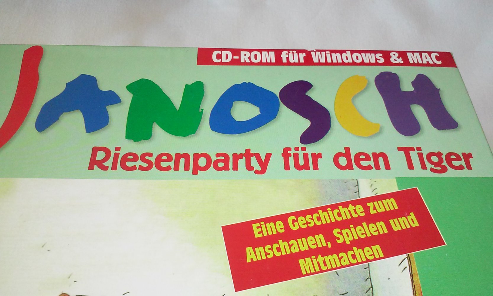 Neu! Riesenparty für den Tiger, Eine Geschichte zum Anschauen, Spielen und Mitmachen