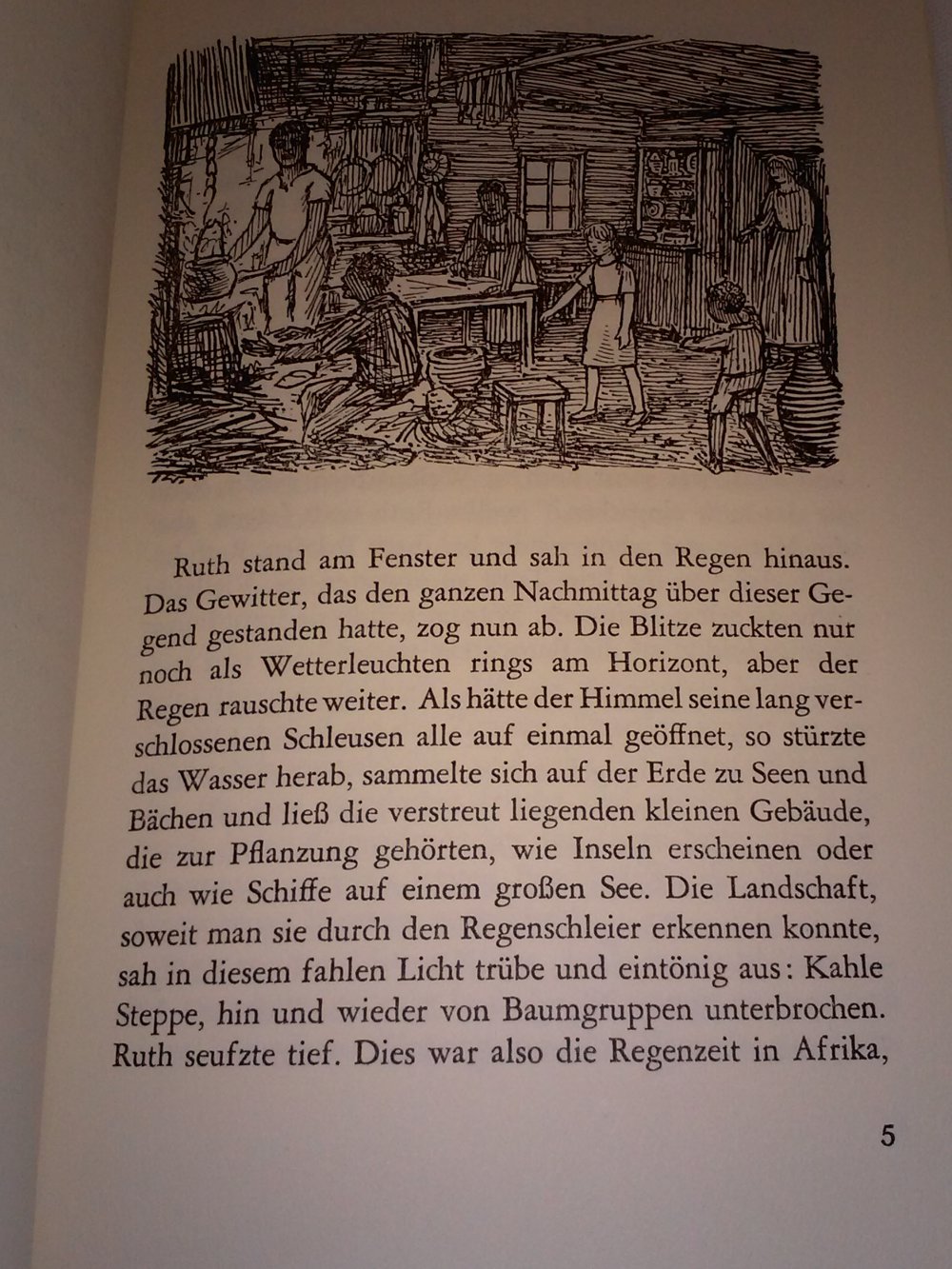 Der Leopardenmann. Eine afrikanische Weihnachtsgeschichte 1. Auflage. (1970) -Rarität-
