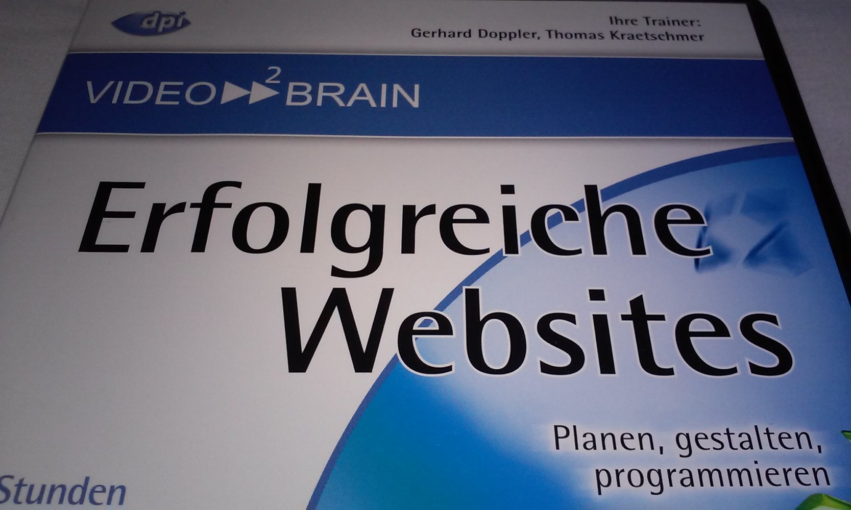 video2brain Erfolgreiche Websites (PC+MAC-DVD) programmieren 12 Stunden Video-Training