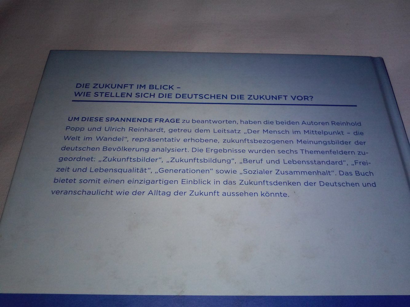 Neu! Reinhold Popp, Ulrich Reinhardt - Blickpunkt Zukunft