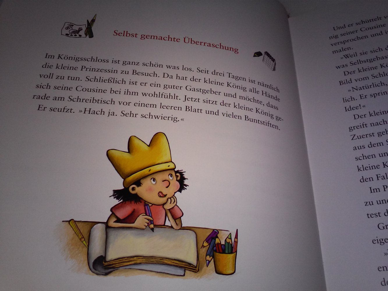 Der kleine König feiert Geburtstag / ...steht Kopf und andere Vorlesegeschichten