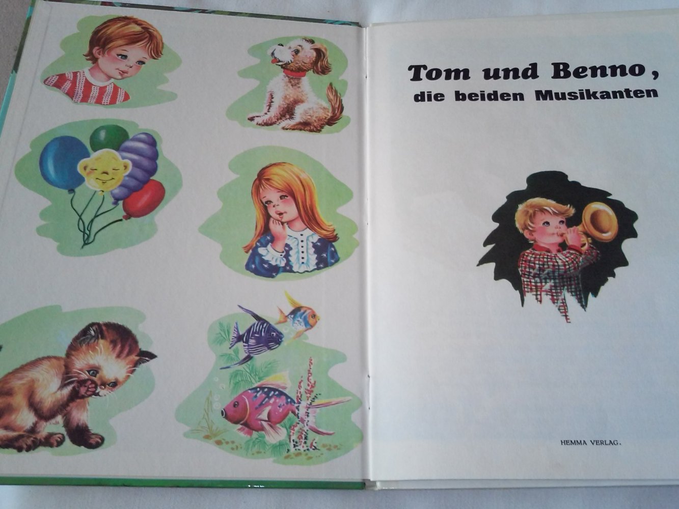 Tom und Benno, die beiden Musikanten - Hemma Kinderbuch alt
