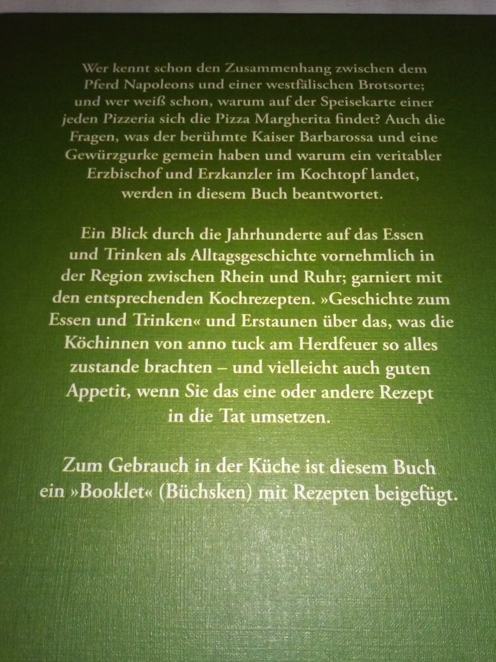  W.Bergmann:Geschichte(n) zwischen Pott und Deckel:Essen Trinken Rezepte Ruhrpott