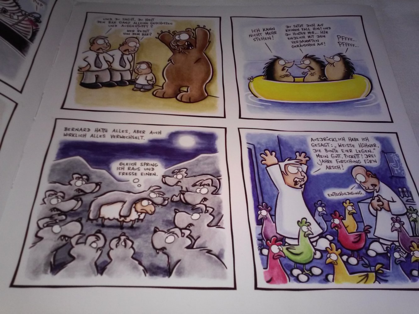Joscha Sauer´s Nichtlustig Comics/Cartoons Sammlerstück