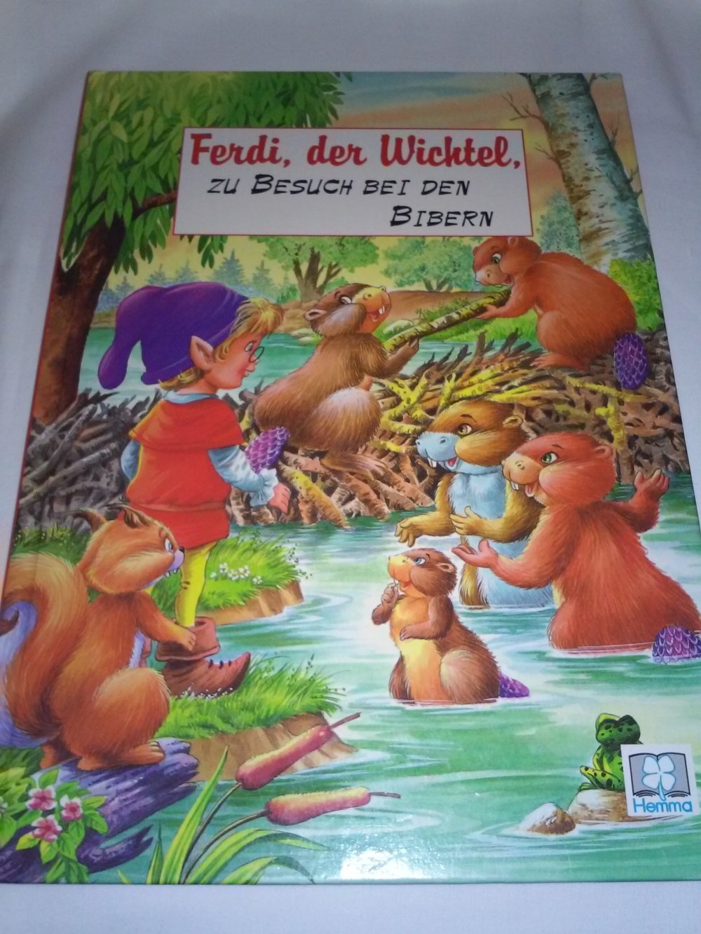  Ferdi, der Wichtel, zu Besuch bei den Bibern