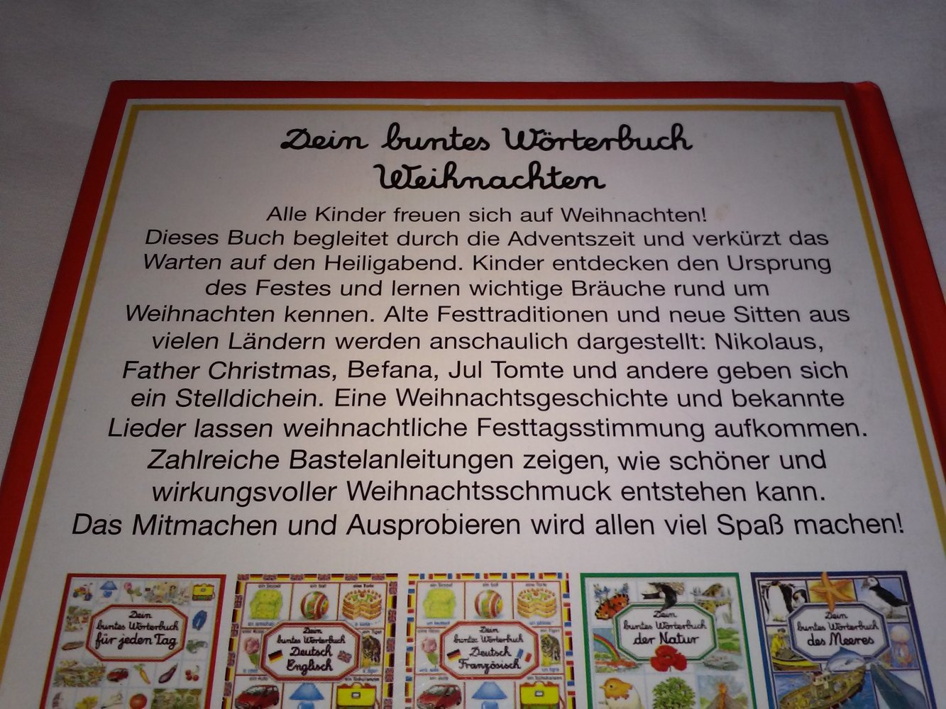 Emilie Beaumont: Dein buntes Wörterbuch Weihnachten
