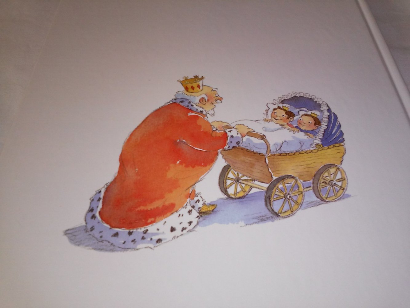 Isa Uhlenberg/Sabine Wiemers: Ein Schloß für eine Prinzessin - Kinderbuch alt