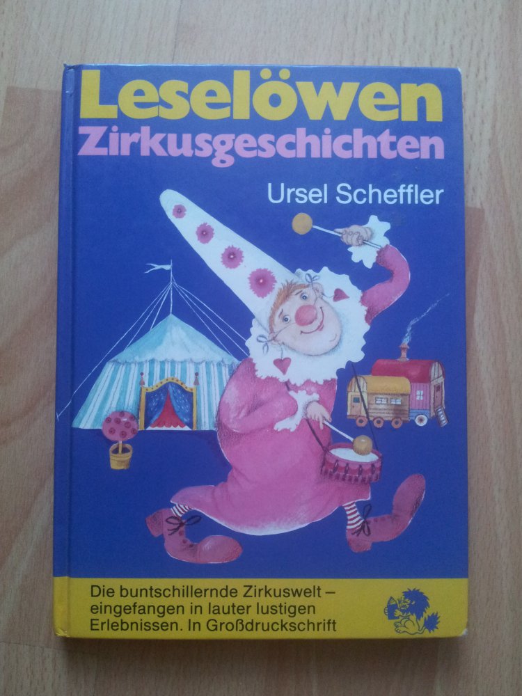  Leselöwen - Zirkusgeschichten - Ursel Scheffler - Leseänfänger