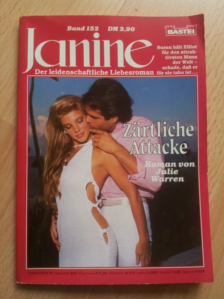 Janine - Der leidenschafteiche Roman -Julie Warren -Zärtliche Attacke
