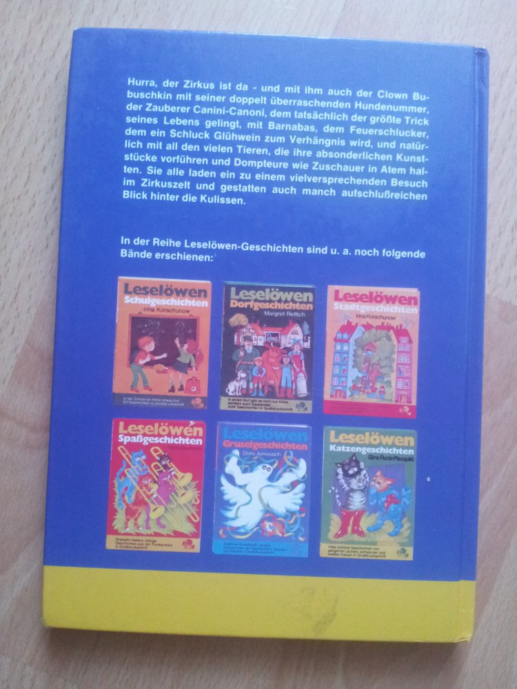  Leselöwen - Zirkusgeschichten - Ursel Scheffler - Leseänfänger