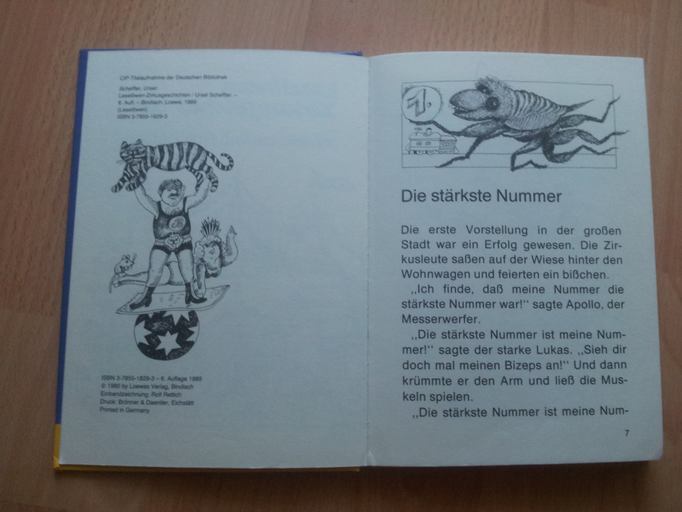  Leselöwen - Zirkusgeschichten - Ursel Scheffler - Leseänfänger