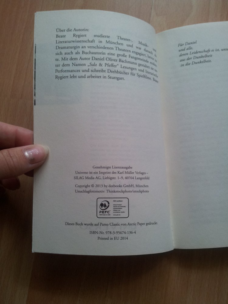  Buch - Der Nomade - Beate Rygiert