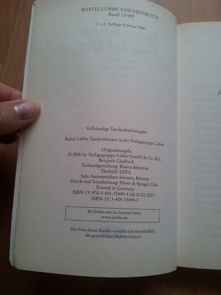 Buch - Glückskäfer - Simone Bertram