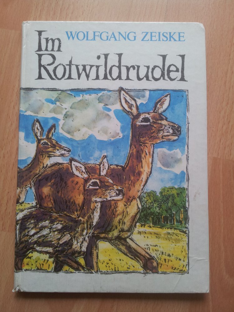  Im Rotwildrudel - Wolfgang Zeiske DDR