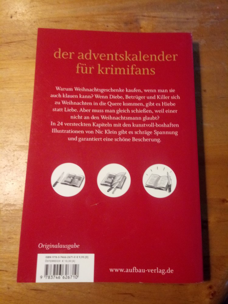 Wer hat Angst vorm Weihnachtsmann? Adventskrimi