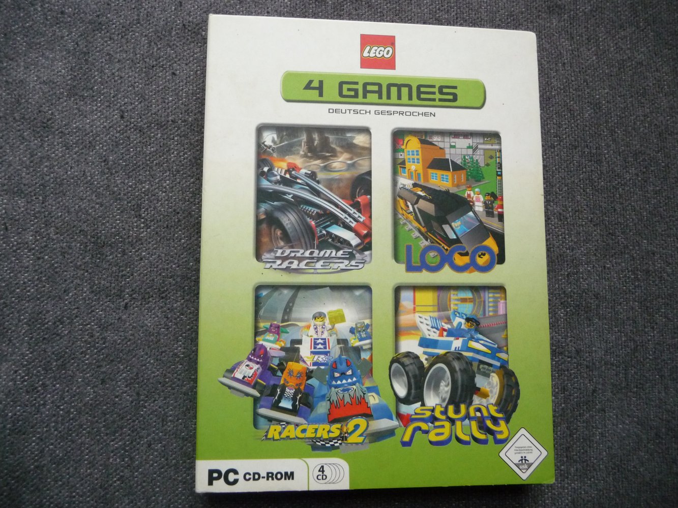 Lego 4 Games CD-Rom