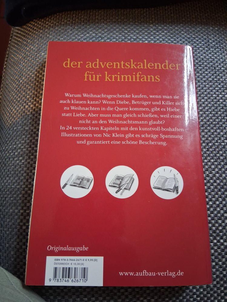 Wer hat Angst vorm Weihnachtsmann? Adventskrimi Adventskalenderbuch