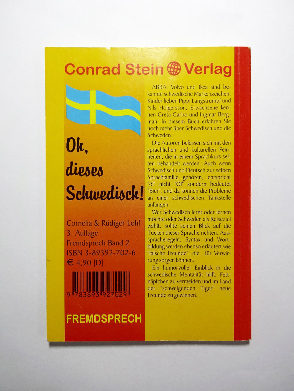 Oh, dieses Schwedisch!