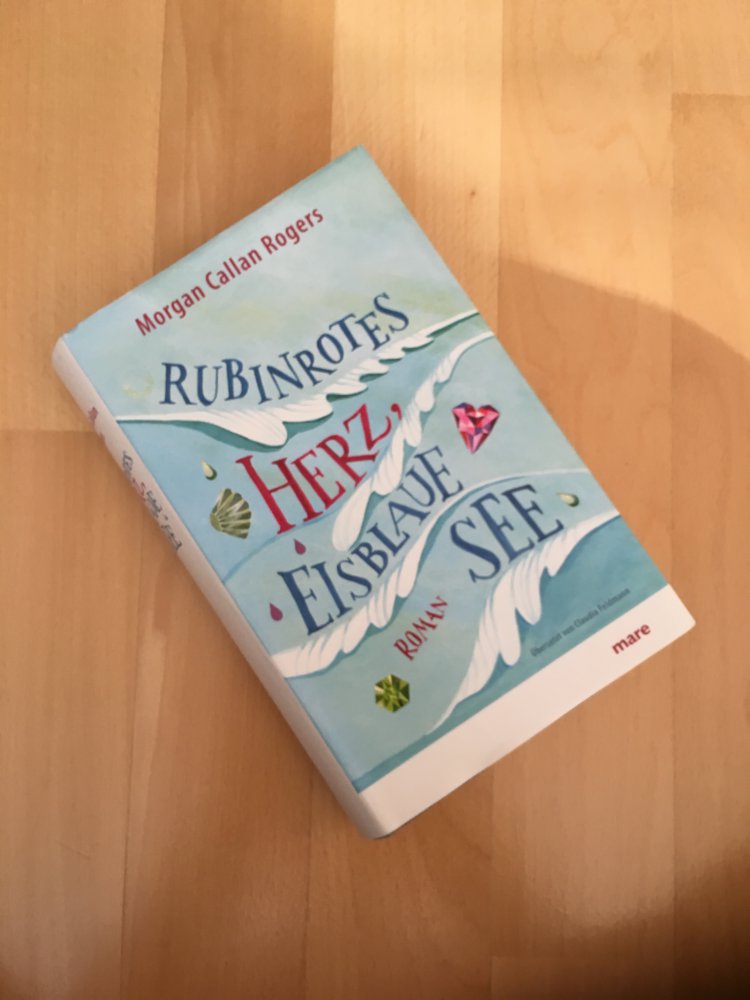 Rubinrotes Herz, eisblaue See - Morgan Callan Rogers