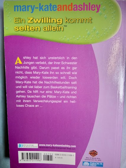 TB mary-kate and ashley ein zwilling kommt selten allein flirten für anfänger 