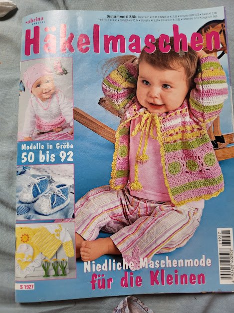 Heft Sabrina Special niedliche Häkelmode für die Kleinen gr. 50 bis 92