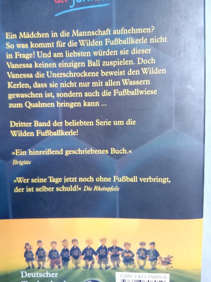 TB die wilden Fussballkerle vanessa die unerschrockene