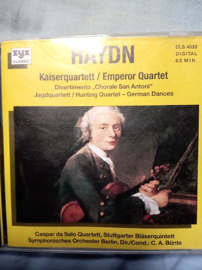 CD Haydn kaiserquartett