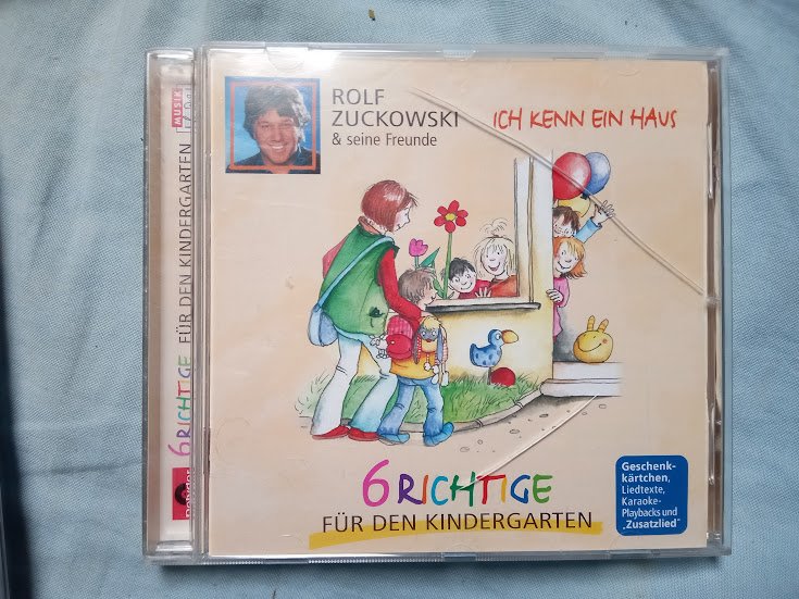CD Zuckowski,Rolf Und Seine Freunde 6 richtige für den Kindergarten 