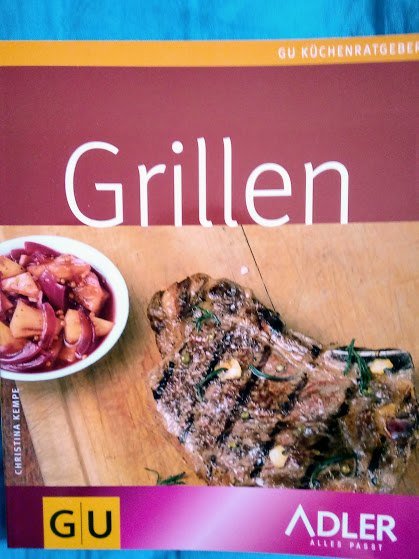 Buch grillen GU Ratber 2007 sehr guter zustand 	Christina Kempe 