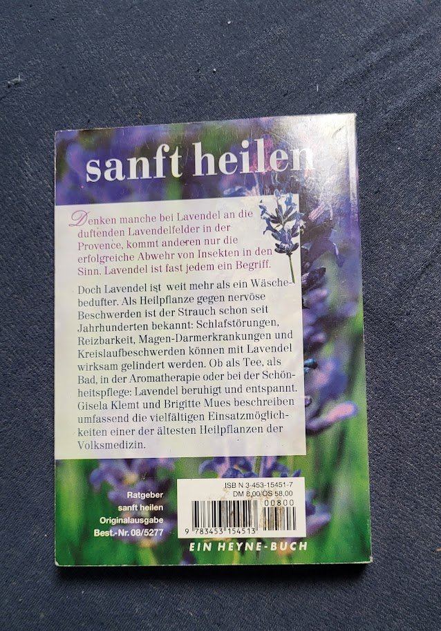 Heyne TB Lavendel das duftende Heilmittel 