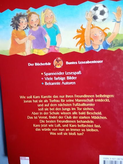 Buch Karo Karotte und die Superkicker 