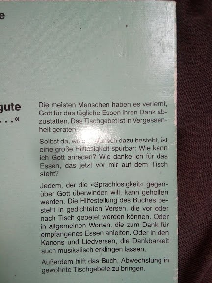 TB Alle gute Gabe..