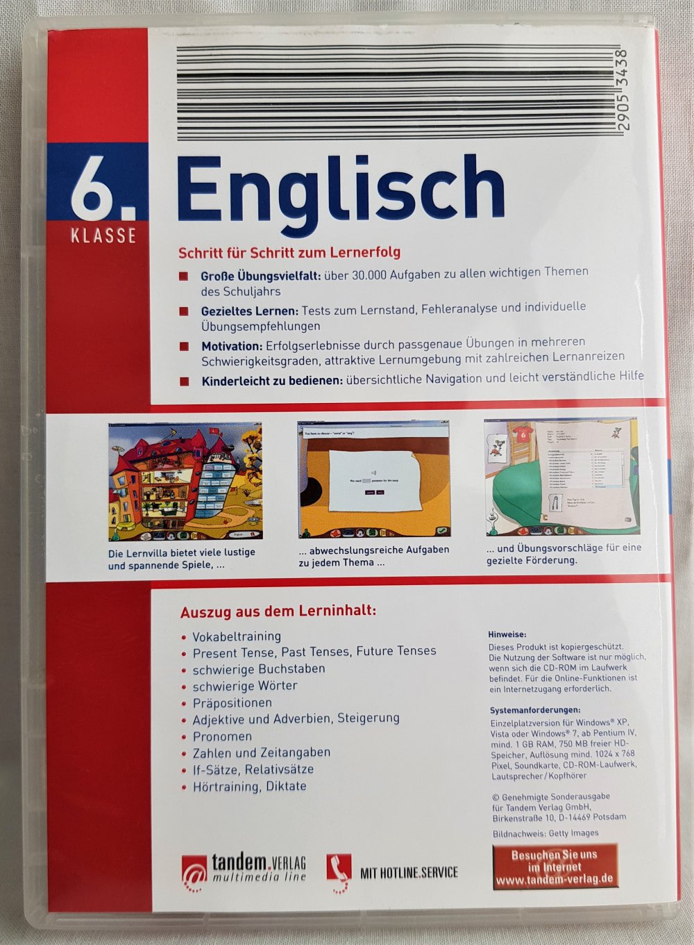 Schülerhilfe -- CD-Rom -- Englisch -- 6. Klasse