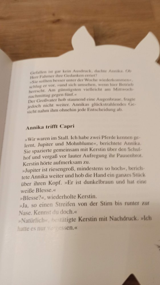 Kopfstand für Capri, ab 9 Jahre