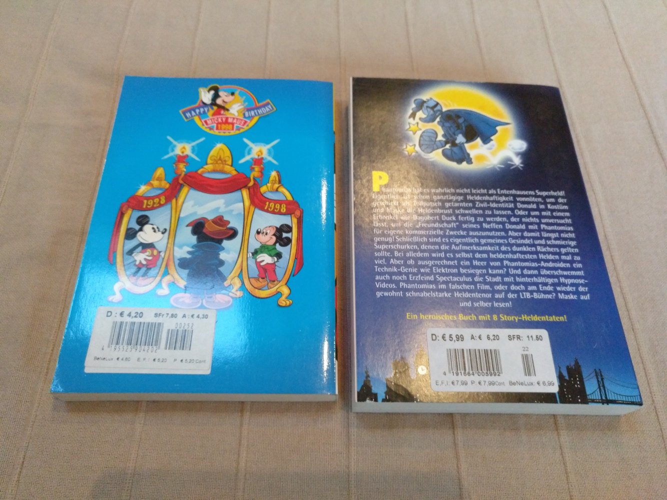 2x Lustige Taschenbücher