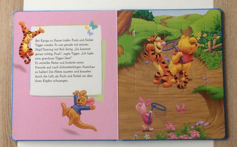 Winnie Puuh Puzzle Buch