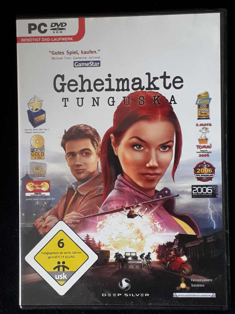 Adventure - Geheimakte Tunguska - PC-Spiel