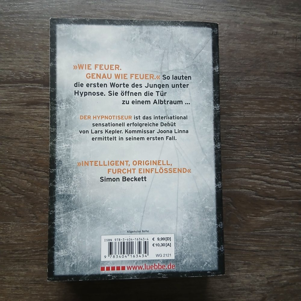Lars Kepler: Der Hypnotiseur