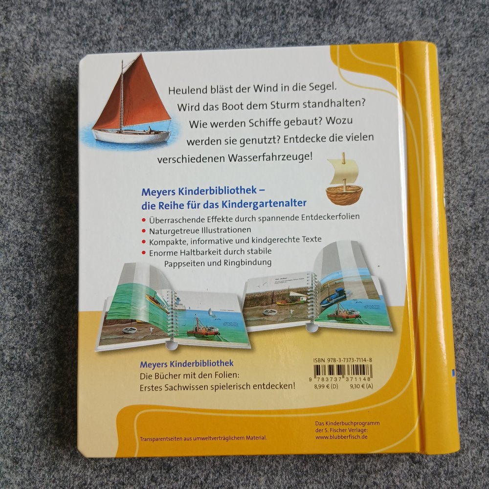 Meyers Kinderbibliothek: Das Schiff NEU