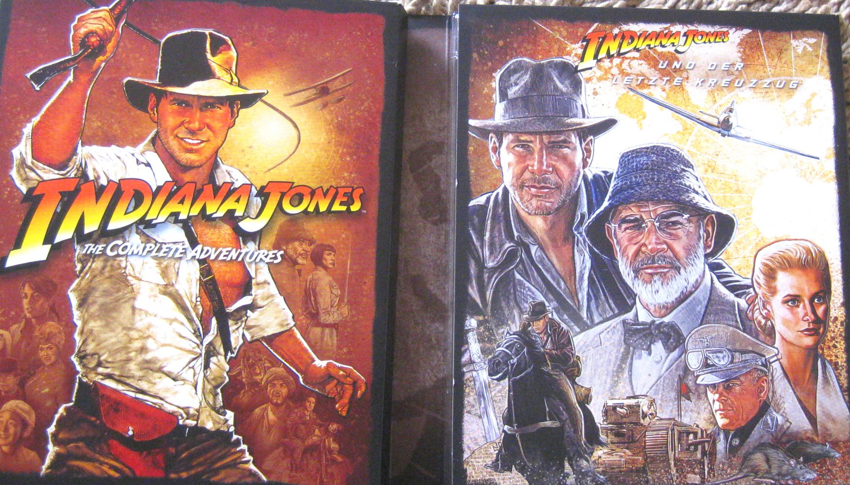 INDIANA JONES Bluray-Box*the complete adventures*  RARITÄT!!