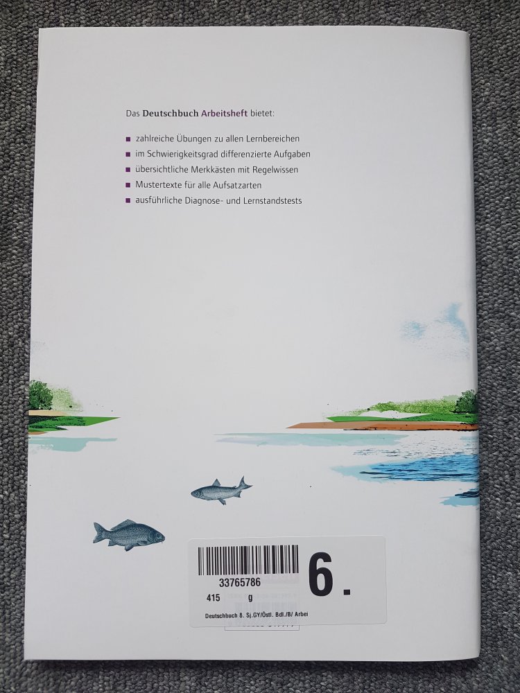 Deutschbuch Arbeitsheft 8 NEU & Orginalverpackt